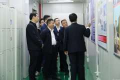 宜春市电子信息产业链招商小分队莅临星空官方端网站登录入口-星空online(中国)参观调研